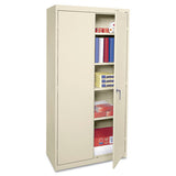 Alera® Economy Assembled Storage Cabinet, 36w X 18d X 42h, Putty freeshipping - TVN Wholesale 