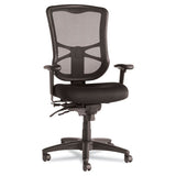 Alera® Alera Elusion Series Mesh High-back Multifunction Chair, Supports Up To 275 Lb, 17.2" To 20.6" Seat Height, Black freeshipping - TVN Wholesale 