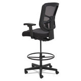 Alera® Alera Elusion Series Mesh Stool, Supports Up To 275 Lb, 22.6" To 31.6" Seat Height, Black freeshipping - TVN Wholesale 