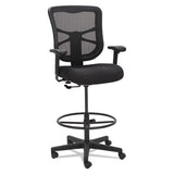 Alera® Alera Elusion Series Mesh Stool, Supports Up To 275 Lb, 22.6" To 31.6" Seat Height, Black freeshipping - TVN Wholesale 