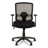 Alera® Alera Etros Series Mesh Mid-back Chair, Supports Up To 275 Lb, 18.03" To 21.96" Seat Height, Black freeshipping - TVN Wholesale 