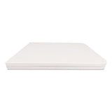 Alera® Fold-in-half Resin Folding Table, 60w X 29.63d X 29.25h, White freeshipping - TVN Wholesale 
