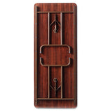 Alera® Wood Folding Table, Rectangular, 71.88w X 29.88d X 29.13h, Mahogany freeshipping - TVN Wholesale 