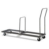 Alera® Chair And Table Cart, 20.86w X 50.78 To 72.04d, Black freeshipping - TVN Wholesale 