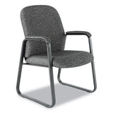 Alera® Alera Genaro Series High-back Guest Chair, 24.60" X 24.80" X 36.61", Black freeshipping - TVN Wholesale 