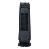 Alera® Ceramic Heater Tower With Remote Control, 7.17" X 7.17" X 22.95", Black freeshipping - TVN Wholesale 