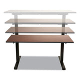Alera® 2-stage Electric Adjustable Table Base, 27.5" To 47.2" High, Gray freeshipping - TVN Wholesale 