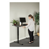 Alera® Adaptivergo 3-stage Electric Table Base With Memory Controls, 25" To 50.7", Gray freeshipping - TVN Wholesale 