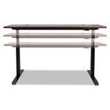 Alera® Adaptivergo Pneumatic Height-adjustable Table Base, 26.18" To 39.57", Black freeshipping - TVN Wholesale 