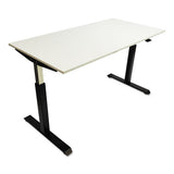 Alera® Adaptivergo Pneumatic Height-adjustable Table Base, 26.18" To 39.57", Black freeshipping - TVN Wholesale 