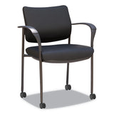 Alera® Alera Iv Series Guest Chairs, Fabric Back-seat, 24.8" X 22.83" X 32.28", Black, 2-carton freeshipping - TVN Wholesale 