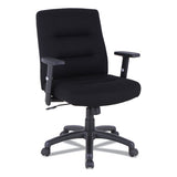 Alera® Alera Kesson Series Petite Office Chair, Supports Up To 300 Lb, 17.71" To 21.65" Seat Height, Black freeshipping - TVN Wholesale 