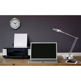 Alera® Adjustable Led Task Lamp With Usb Port, 11"w X 6.25"d X 26"h, Brushed Nickel freeshipping - TVN Wholesale 