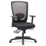 Alera® Alera Envy Series Mesh High-back Multifunction Chair, Supports Up To 250 Lb, 16.88" To 21.5" Seat Height, Black freeshipping - TVN Wholesale 