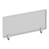 Alera® Polycarbonate Privacy Panel, 65w X 0.50d X 18h, Silver-clear freeshipping - TVN Wholesale 