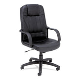 Alera® Alera Sparis Executive High-back Swivel-tilt Bonded Leather Chair, Supports Up To 275 Lb, 18.11" To 22.04" Seat Height, Black freeshipping - TVN Wholesale 