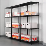 Alera® Nsf Certified Industrial 4-shelf Wire Shelving Kit, 36w X 24d X 72h, Black freeshipping - TVN Wholesale 