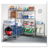 Alera® Nsf Certified Industrial 4-shelf Wire Shelving Kit, 36w X 24d X 72h, Silver freeshipping - TVN Wholesale 