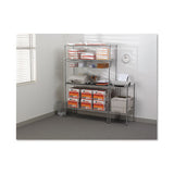 Alera® Nsf Certified Industrial 4-shelf Wire Shelving Kit, 48w X 18d X 72h, Silver freeshipping - TVN Wholesale 