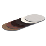 Alera® Reversible Laminate Table Top, Round, 35.38w X 35.38d, Medium Cherry-mahogany freeshipping - TVN Wholesale 