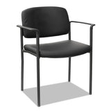 Alera® Alera Sorrento Series Ultra-cushioned Stacking Guest Chair, Supports Up To 275 Lb, Black, 2-carton freeshipping - TVN Wholesale 