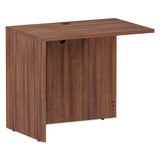 Alera® Alera Valencia Series Reversible Return-bridge Shell, 42w X 23 5-8d X 29 1-2h. Mahogany freeshipping - TVN Wholesale 