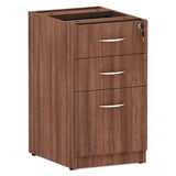 Alera® Alera Valencia Series Full Pedestal File, Left-right, 3-drawers: Box-box-file, Legal-letter, Espresso, 15.63" X 20.5" X 28.5" freeshipping - TVN Wholesale 