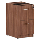 Alera® Alera Valencia Series Full Pedestal File, Left Or Right, 2 Legal-letter-size File Drawers, Espresso, 15.63" X 20.5" X 28.5" freeshipping - TVN Wholesale 