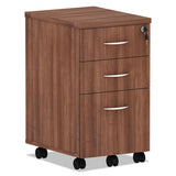 Alera® Alera Valencia Series Mobile Pedestal File, Left-right, 3-drawer: Box-box-file, Legal-letter, Espresso, 15.88 X 20.5 X 28.38 freeshipping - TVN Wholesale 