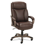 Alera® Alera Veon Series Executive High-back Bonded Leather Chair, Supports Up To 275 Lb, Black Seat-back, Graphite Base freeshipping - TVN Wholesale 