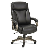 Alera® Alera Veon Series Executive High-back Bonded Leather Chair, Supports Up To 275 Lb, Black Seat-back, Graphite Base freeshipping - TVN Wholesale 