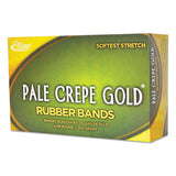Alliance® Pale Crepe Gold Rubber Bands, Size 64, 0.04" Gauge, Crepe, 1 Lb Box, 490-box freeshipping - TVN Wholesale 