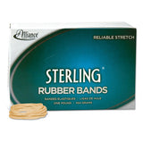 Alliance® Sterling Rubber Bands, Size 10, 0.03" Gauge, Crepe, 1 Lb Box, 5,000-box freeshipping - TVN Wholesale 