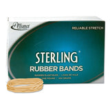Alliance® Sterling Rubber Bands, Size 19, 0.03" Gauge, Crepe, 1 Lb Box, 1,700-box freeshipping - TVN Wholesale 