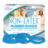 Alliance® Antimicrobial Non-latex Rubber Bands, Size 33, 0.04" Gauge, Cyan Blue, 4 Oz Box, 180-box freeshipping - TVN Wholesale 