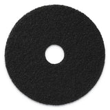 Americo® Stripping Pads, 19" Diameter, Black, 5-carton freeshipping - TVN Wholesale 