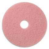 Americo® Remover Burnishing Pads, 20" Diameter, Pink, 5-carton freeshipping - TVN Wholesale 