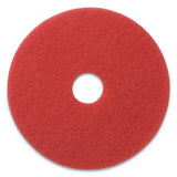 Americo® Buffing Pads, 13" Diameter, Red, 5-carton freeshipping - TVN Wholesale 
