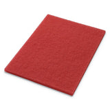 Americo® Buffing Pads, 14 X 20, Red, 5-carton freeshipping - TVN Wholesale 
