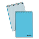 Ampad® Steno Pads, Gregg Rule, Blue Cover, 80 Green-tint 6 X 9 Sheets freeshipping - TVN Wholesale 