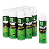 Misty® Green All-purpose Cleaner, Citrus Scent, 19 Oz Aerosol Spray, 12-carton freeshipping - TVN Wholesale 