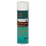 Misty® All-purpose Cleaner, Mint Scent, 19 Oz Aerosol Spray, 12-carton freeshipping - TVN Wholesale 