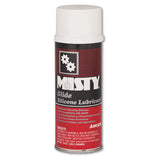 Misty® Glide Silicone Lubricant, Unscented, 10 Oz. Aerosol Can, 12-carton freeshipping - TVN Wholesale 