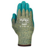 AnsellPro Hyflex 501 Medium-duty Gloves, Size 8, Kevlar-nitrile, Blue-green, 12 Pairs freeshipping - TVN Wholesale 
