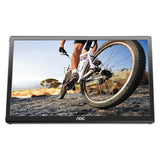 AOC Usb Powered Lcd Monitor, 15.6" Widescreen, Tn Panel, 1366 Pixels X 768 Pixels freeshipping - TVN Wholesale 