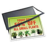 Artistic® Admat Counter-top Sign Holder And Signature Pad, 8 1-2 X 11, Black Base freeshipping - TVN Wholesale 