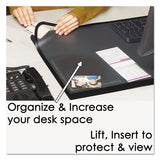 Artistic® Lift-top Pad Desktop Organizer With Clear Overlay, 31 X 20, Black freeshipping - TVN Wholesale 