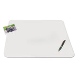 Artistic® Krystalview Desk Pad With Antimicrobial Protection, 22 X 17, Matte Finish, Clear freeshipping - TVN Wholesale 