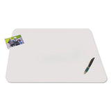 Artistic® Krystalview Desk Pad With Antimicrobial Protection, 36 X 20, Matte Finish, Clear freeshipping - TVN Wholesale 