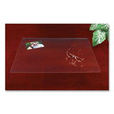Artistic® Eco-clear Desk Pad With Antimicrobial Protection, 19 X 24, Clear Polyurethane freeshipping - TVN Wholesale 